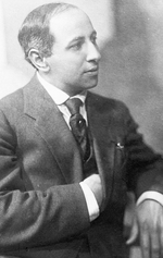 Anonymous - Portrait of the theatre director Alexander Tairov (1885-1950)