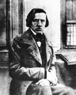 Bisson, Louis-Auguste - The only known photograph of the Composer Frédéric Chopin (1810-1849)