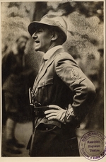 Studio Fotografico Ferrurio - Italian poet, novelist and dramatist Gabriele D'Annunzio, Principe di Montenevoso (1863-1938)