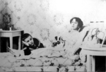 Anonymous - Prima ballerina Mathilde Kschessinska (1872-1971) with her son Volodya