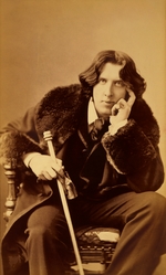 Sarony, Napoleon - Portrait of the writer Oscar Wilde (1854-1900)