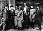 Cemenka, Anatoly - Boris Pasternak, Sergei Eisenstein, Olga Tretyakova, Lilya Brik and Vladimir Mayakovsky