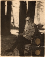 Prokudin-Gorsky, Sergey Mikhaylovich - Leo Tolstoy in Yasnaya Polyana