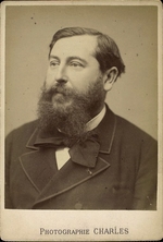 Photo studio Charles - Portrait of the composer Léo Delibes (1836-1891)