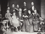 Photo studio S. Isakovich - The Family of the Author Anton Chekhov (second from left). Taganrog