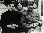 Anonymous - Josef Stalin with daughter Svetlana and son Vasily (1921-1962)