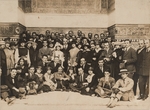 Anonymous - Ballets Russes in Seville. Serge Diaghilev in the center. Leonide Massine, Lydia Lopokova, Lubov Tchernysheva, Sergei Grigoriev