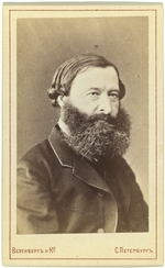 Photo studio Wesenberg - Portrait of Yuri Fyodorovich Samarin (1819-1876)
