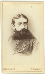 Photo studio Wesenberg - Portrait of the playwright and theatre director Vladimir Nemirovich-Danchenko (1858-1941)