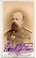 Photo studio François Bauer - Portrait of Count Alexey Petrovitch Putyatin (1844-1911)