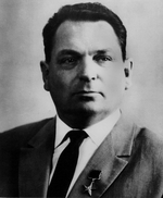 Anonymous - Portrait of the rocketry pioneer Vasily Pavlovich Mishin  (1917-2001)