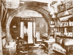 Anonymous - Interior of the study in the villa Black Swan of Nikolai Pavlovich Ryabushinsky