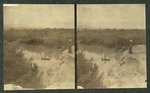 Anonymous - The Jordan River from the heights of Moab  (Stereograph)