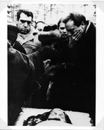 Anonymous - Joseph Brodsky at Anna Akhmatova’s funeral in 1966