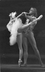 Anonymous - Ludmila Semenyaka and Alexander Godunov in the Ballet Swan Lake
