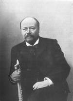 Anonymous - Portrait of the Composer Anatoly Konstantinovich Lyadov (1855-1914)