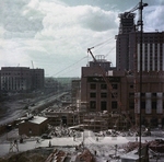 Anonymous - The construction of the main building of Moscow State University on Lenin Hills