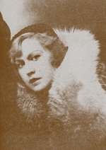Anonymous - Portrait of Irina Odoyevtseva (1901-1990)