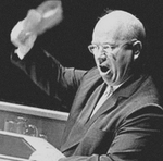 Anonymous - Nikita Krushchev on the UN General Assembly on September 23, 1960