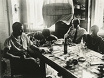 Rodchenko, Alexander Mikhailovich - Vladimir Mayakovsky,Varvara Stepanova, Osip Beskin and Lilya Brik