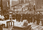 Anonymous - Public prayer before the beginning of the construction work of the the new German Embassy in St. Petersburg