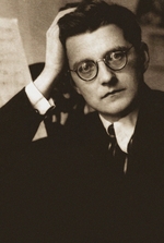 Anonymous - Portrait of the Composer Dmitri Shostakovich (1906-1975)