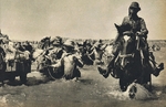 Anonymous - Battle of Zaoyang-Yichang. Japanese Infantry Regiment crossing the Bai River north of Yichang, 8 May 1940
