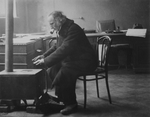 Chernov, Yakov Mikhaylovich - Portrait of the poet Vyacheslav Ivanov (1866-1949)