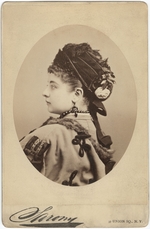 Sarony, Napoleon - Portrait of Pauline Lucca (1841-1908)