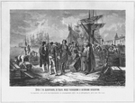Anonymous - Peter I in Arkhangelsk between the Dutch and English merchants