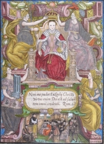Anonymous - Portrait of Elizabeth I of England with crown