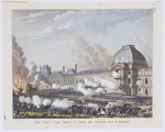 Berthault, Pierre Gabriel - The storming the Tuileries Palace on 10 August 1792