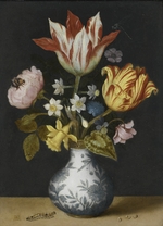 Bosschaert, Ambrosius, the Elder - Still Life of Flowers in a Wan-Li Vase