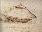 Leonardo da Vinci - Drawing of an armoured tank