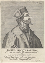 Hondius, Hendrik, the Elder - Portrait of John Hus