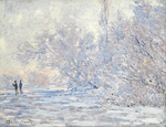 Monet, Claude - Frost in Giverny (Le Givre à Giverny)