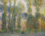 Monet, Claude - Poplars at Giverny