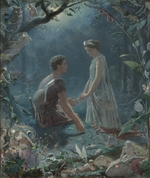 Simmons, John - Hermia and Lysander. A Midsummer Night's Dream