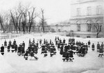Bulla, Karl Karlovich - Pupils of the Smolny Institute for Noble Maidens at at Winter Walk