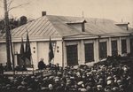 Anonymous - Lazar Kaganovich before the workers in Vichuga during the Hunger Rebellion on April 12, 1932