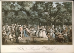 Debucourt, Philibert-Louis - The Public Promenade (La promenade publique)