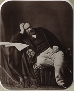 Levitsky, Sergei Lvovich - Portrait of Aleksandr Ivanovich Herzen (1812-1870)