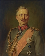 Hahn, Robert - Portrait of German Emperor Wilhelm II (1859-1941), King of Prussia