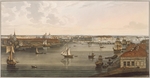 Atkinson, John Augustus - View to the Admiralty, old St Isaac's Cathedral, English embankment and Academy of Sciences from Vasilyevsky Island
