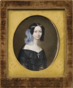 Meuret, François - Duchess Helene of Mecklenburg-Schwerin (1814-1858), later Duchess of Orléans