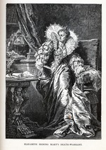 Benczúr, Gyula - Elizabeth signing Mary's death warrant
