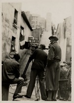 Anonymous - René Clair on the set of his film July 14th (Quatorze Juillet)