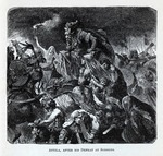Vogel, Hermann - Attila after his Defeat at Soissons