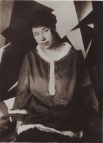 Anonymous - Lyubov Popova at her studio