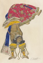 Bakst, Léon - Costume design for the Ballet Blue God by R. Hahn